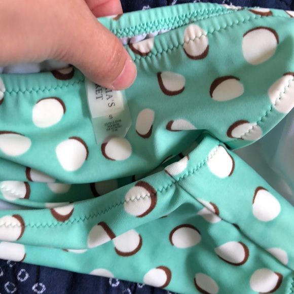 VS polka dot bikini, NWOT...seafoam green! - Picture 7 of 7